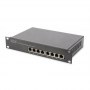 Digitus 10"" Network Set, 6U cabinet, shelf, PDU, 8-port switch, CAT 6 patch panel, Grey Digitus | Network Set | DN-10-SET-1 | T - 6